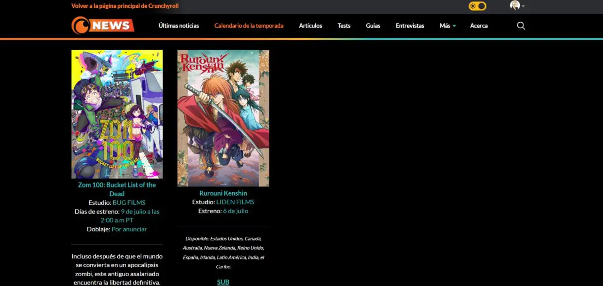 crunchyroll rurouni kenshin