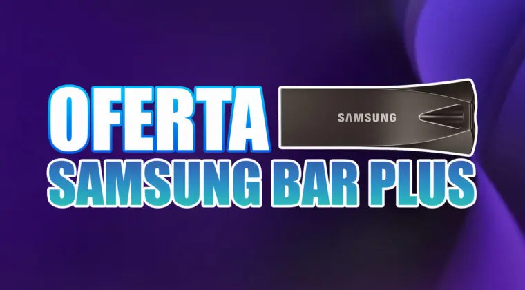 Imagen de Oferta del 26% en Samsung Bar Plus Titan con 256GB de almacenamiento