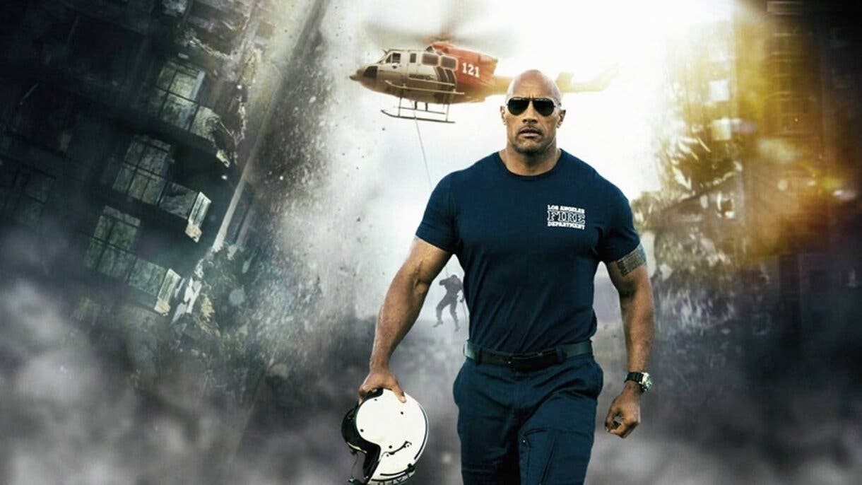 Dwayne Johnson en San Andrés