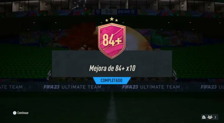 Imagen de FIFA 23: llegan los SBC´s de Mejora de 84+ x10 y Elección de jugador 80+ (EXP)