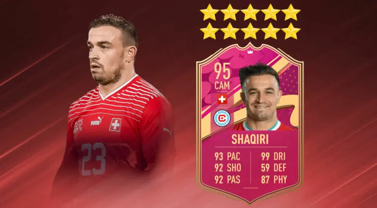 Imagen de FIFA 23: ¿Merece la pena Xherdan Shaqiri FUTTIES Prémium? (Jugador SBC)