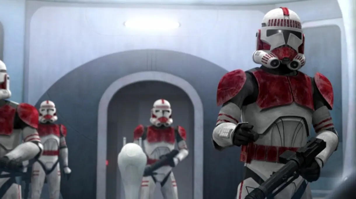 Star Wars clon choque