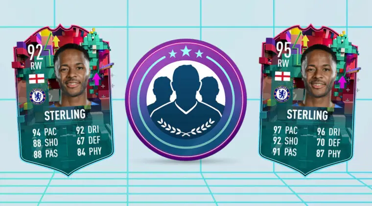 Imagen de FIFA 23: ¿Merece la pena Raheem Sterling Sube de Nivel? (Jugador SBC)