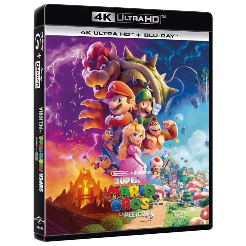 blu ray 4k super mario bros la pelicula