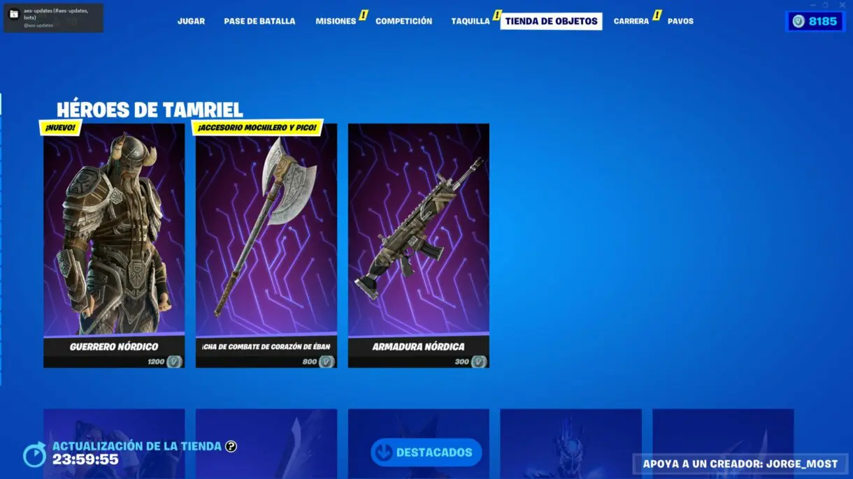 Fortnite The Elder Scrolls