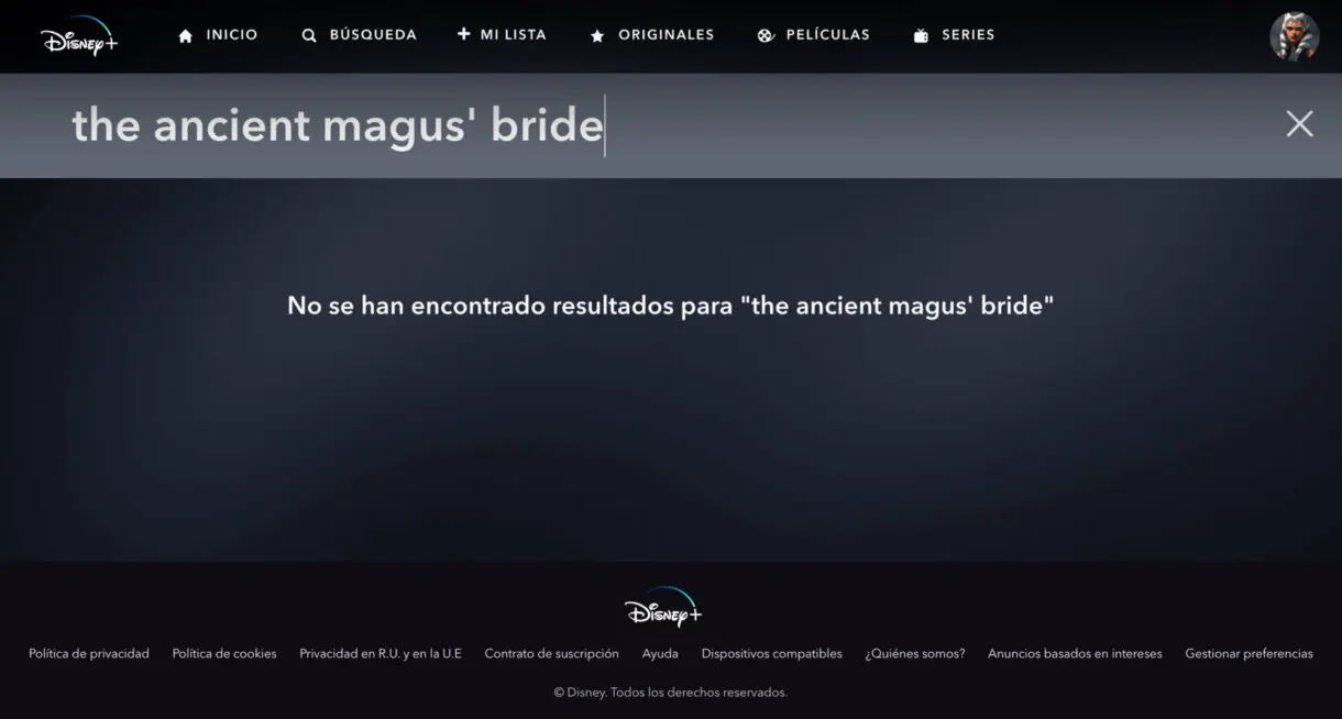 The Ancient Magus Bride en Disney +