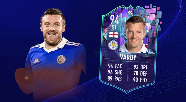Imagen de FIFA 23: ¿Merece la pena Jamie Vardy Flashback? (Jugador SBC)