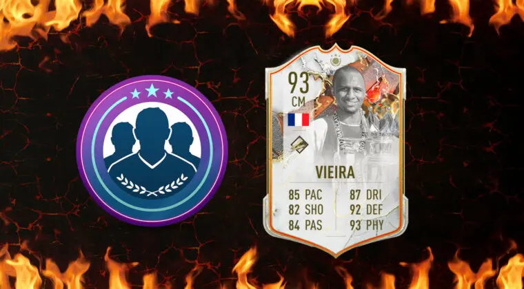 Imagen de FIFA 23: Vieira Icono Trophy Titans está disponible vía SBC y esto piden por él