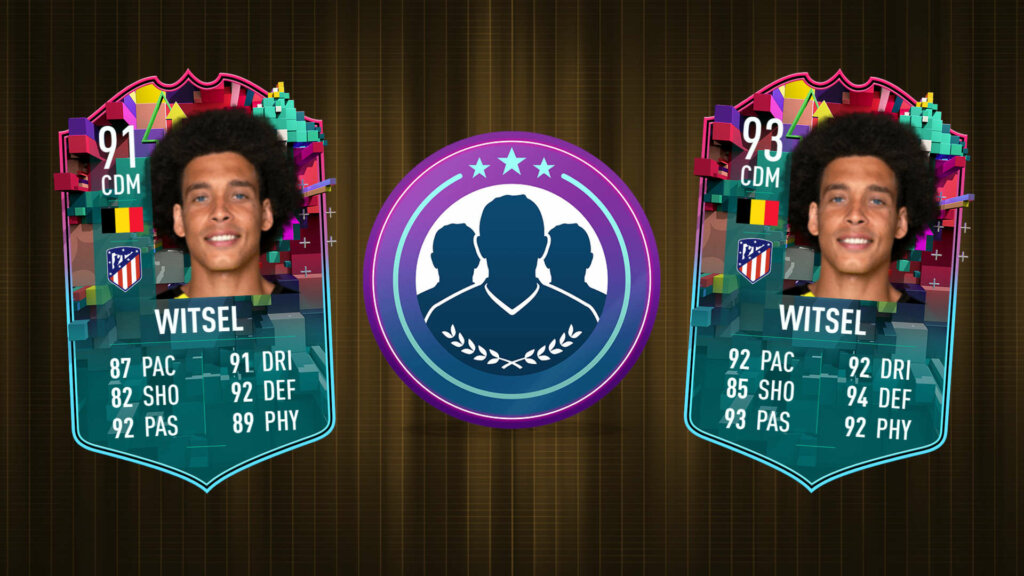 witsel sube de nivel sbc portada fifa 23