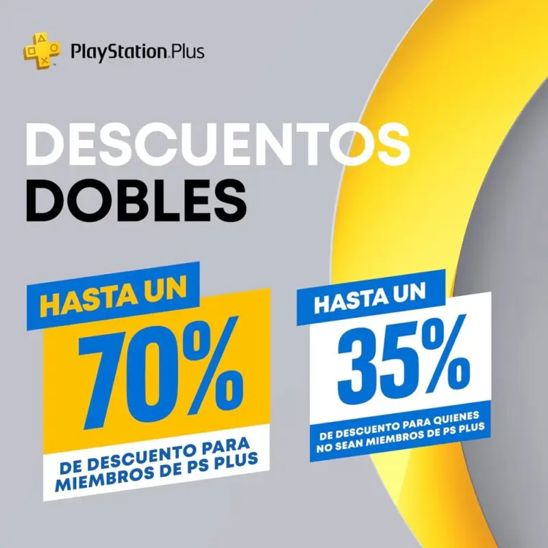Descuentos dobles PS Plus