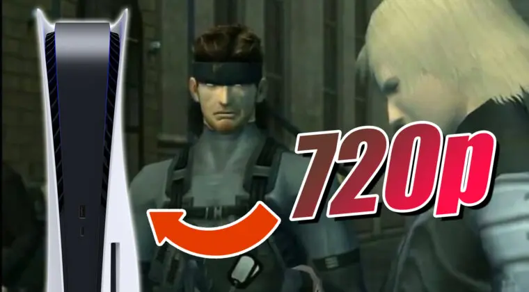 Imagen de Metal Gear Solid Master Collection se ve a una muy baja resolución en PS5 y Konami lo avisa al iniciar los juegos