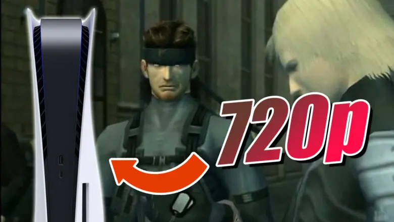 720p metal gear solid 2 ps5