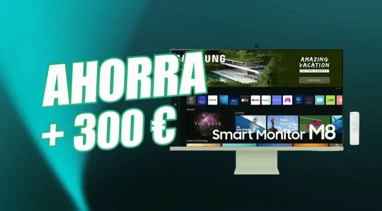 Imagen de Más de 300 euros de ahorro en este Monitor Inteligente Samsung de 32"