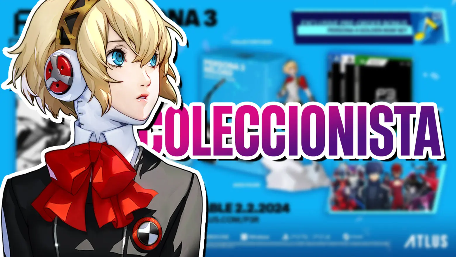 aigis persona 3 reload edicion coleccionista