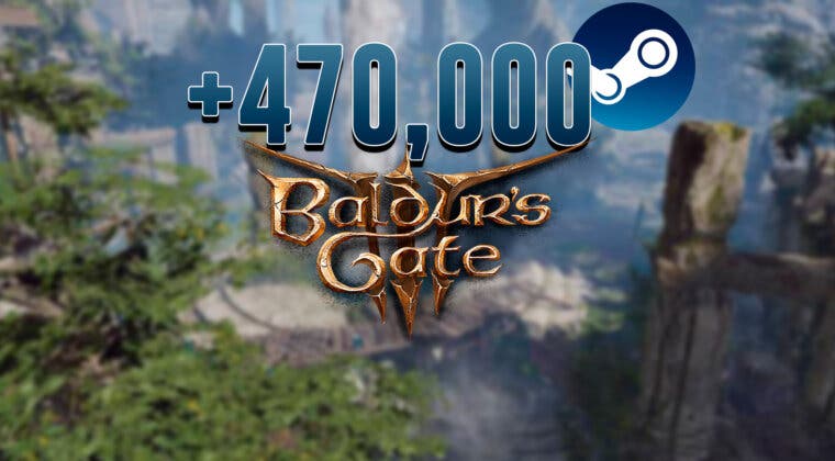 Imagen de Baldur's Gate 3 arrasa en su debut con más de 470,000 jugadores simultáneos en Steam