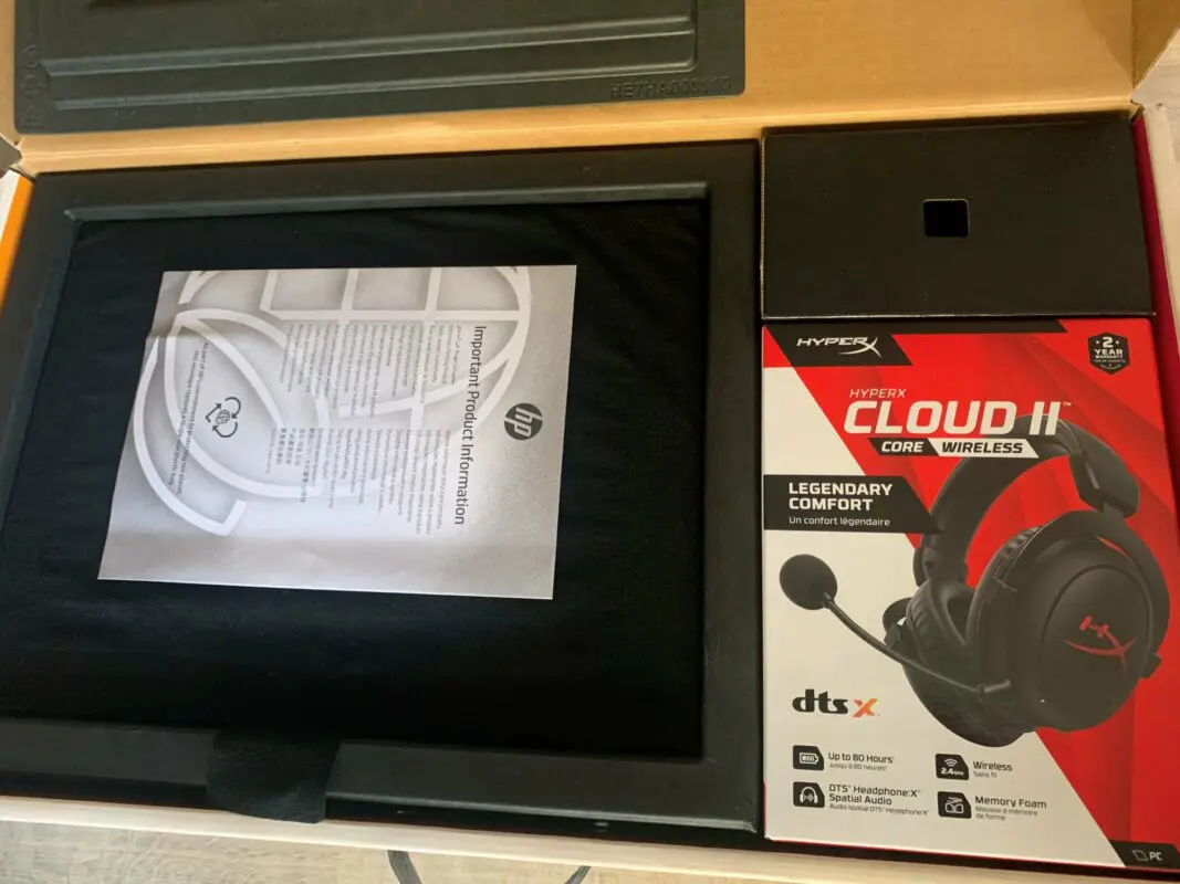 caja interior hp ome