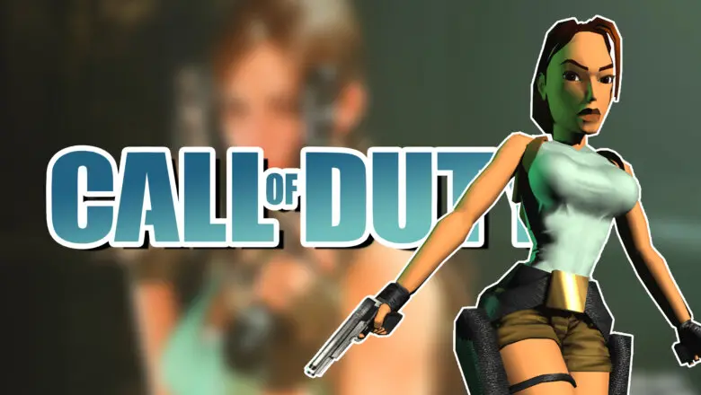 call of duty lara croft tomb raider copia