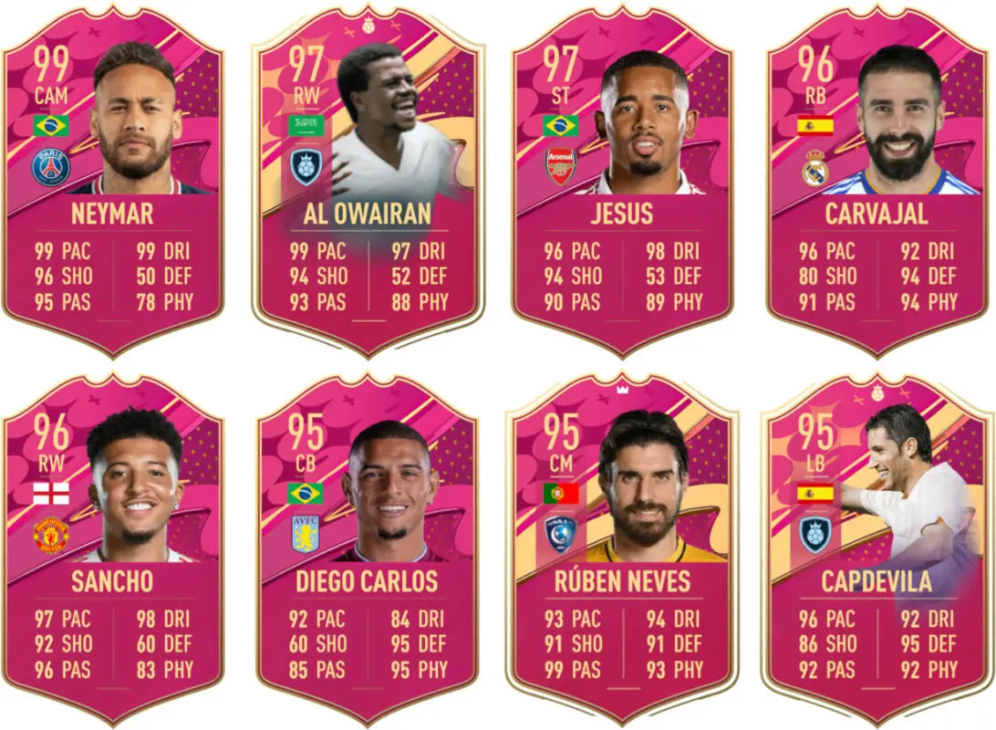 Cartas FUTTIES con stats y medias que habrían llegado a FIFA 23 Ultimate Team antes de tiempo