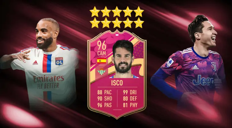 Imagen de FIFA 23: ¡Cinco nuevas cartas gratuitas! Incluyendo a Isco, Lacazette y Chiesa