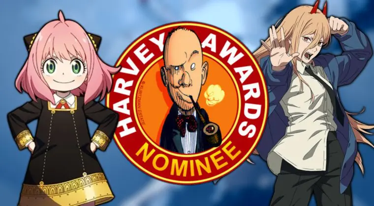 Imagen de Chainsaw Man y Spy x Family entre los nominados a 'Mejor Manga' en los Harvey Awards 2023