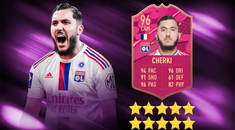 Imagen de FIFA 23: ¿Merece la pena Rayan Cherki FUTTIES? (Jugador SBC)