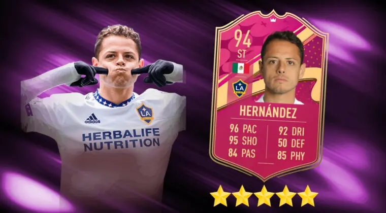Imagen de FIFA 23: ¿Merece la pena Chicharito Hernández FUTTIES Prémium? (Jugador SBC)