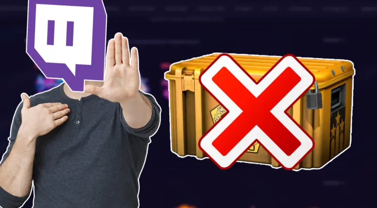 Imagen de Twitch dice BASTA a las promociones de juegos de azar de CSGO durante los directos