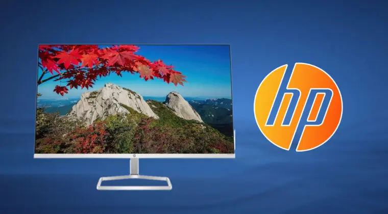 Imagen de Descuento del 45% en este Monitor HP de 27 pulgadas inclinable y certificado Eyesafe