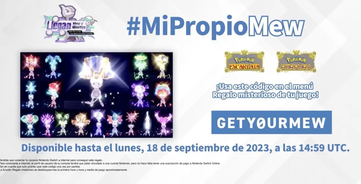 evento mew y mewtwo
