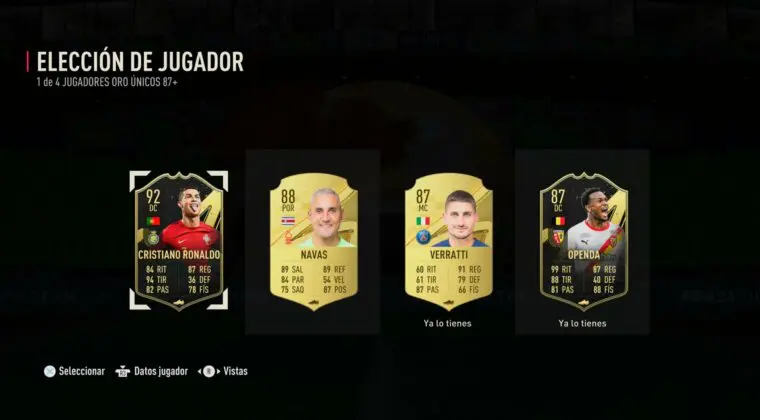 Imagen de FIFA 23: nuevo player pick +87 que pide un once con 82 de media. ¿Merece la pena?