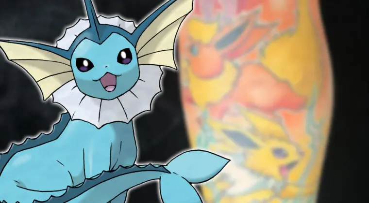 Imagen de Un fan de Pokémon muestra su impresionante tattoo que reúne todas las evoluciones de Eevee