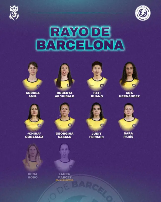 rayo de barcelona Queens League