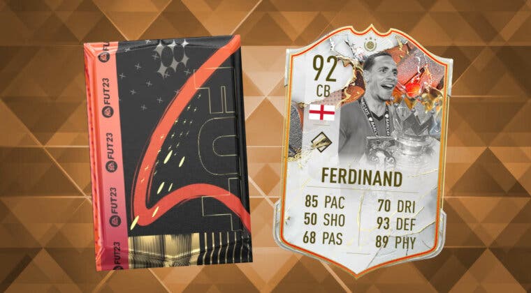 Imagen de FIFA 23: ¿Ferdinand Icono Trophy Titans o el sobre de 10x85? Review