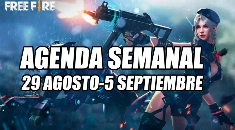 Imagen de Free Fire: nueva agenda semanal (29 agosto-5 septiembre) y las novedades que llegan al juego