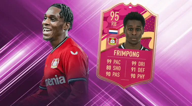 Imagen de FIFA 23: ¿Merece la pena Jeremie Frimpong FUTTIES Prémium? (Jugador SBC)