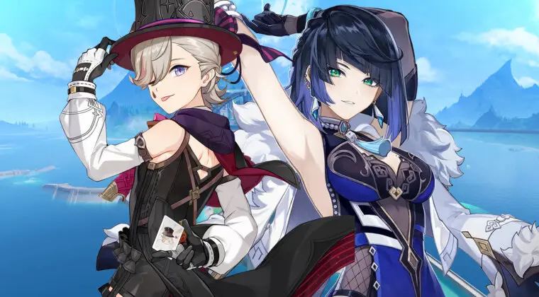 Imagen de Genshin Impact revela los banners oficiales de la primera mitad de la 4.0 con sus personajes 4 estrellas