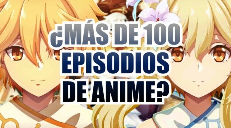 Imagen de Más de 100 episodios y varias temporadas; ¿es cierto el rumor del anime de Genshin Impact?