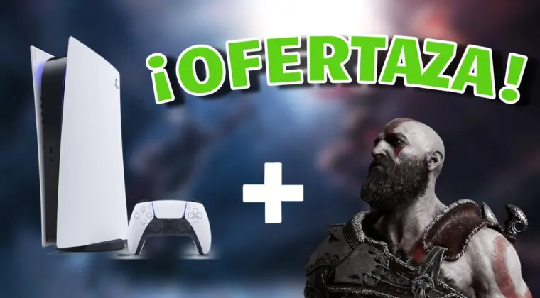 Imagen de Compra tu PlayStation 5 que incluye God of War: Ragnarök, todo junto más barato que nunca