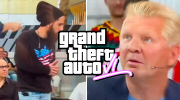 Imagen de Un fan de GTA VI irrumpe en un plató de televisión pidiendo el tráiler del juego y lo echan a patadas