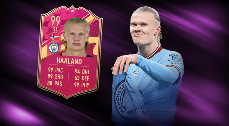 Imagen de FIFA 23: ¿Merece la pena Erling Haaland FUTTIES Prémium? (Jugador SBC)