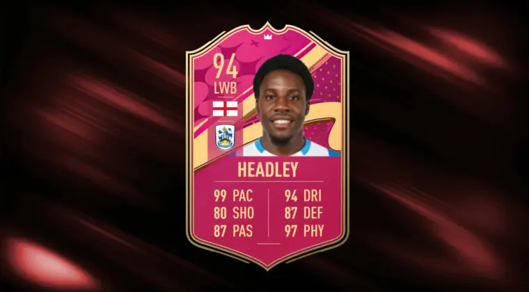Imagen de FIFA 23: nueva carta gratuita. Así podemos conseguir a Headley FUTTIES Prémium