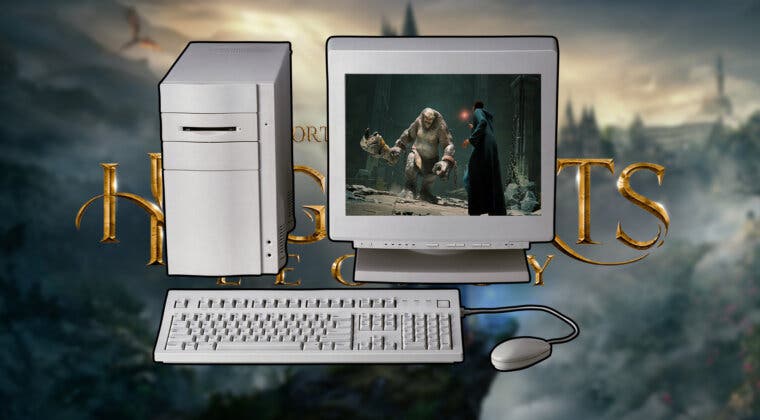 Imagen de Un jugador de Hogwarts Legacy muestra como luce el juego si se ejecuta en una GPU de hace 10 años