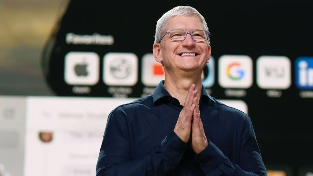 Tim Cook de Apple.