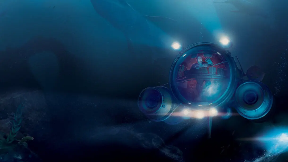 Under the waves
