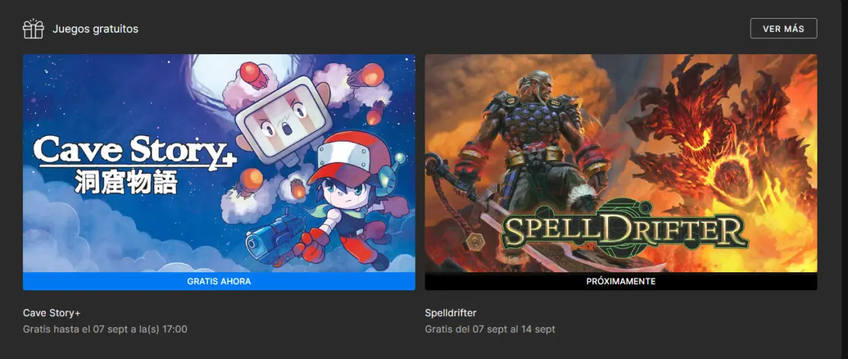 Conoce los nuevos juegos gratis de la Epic Games Store