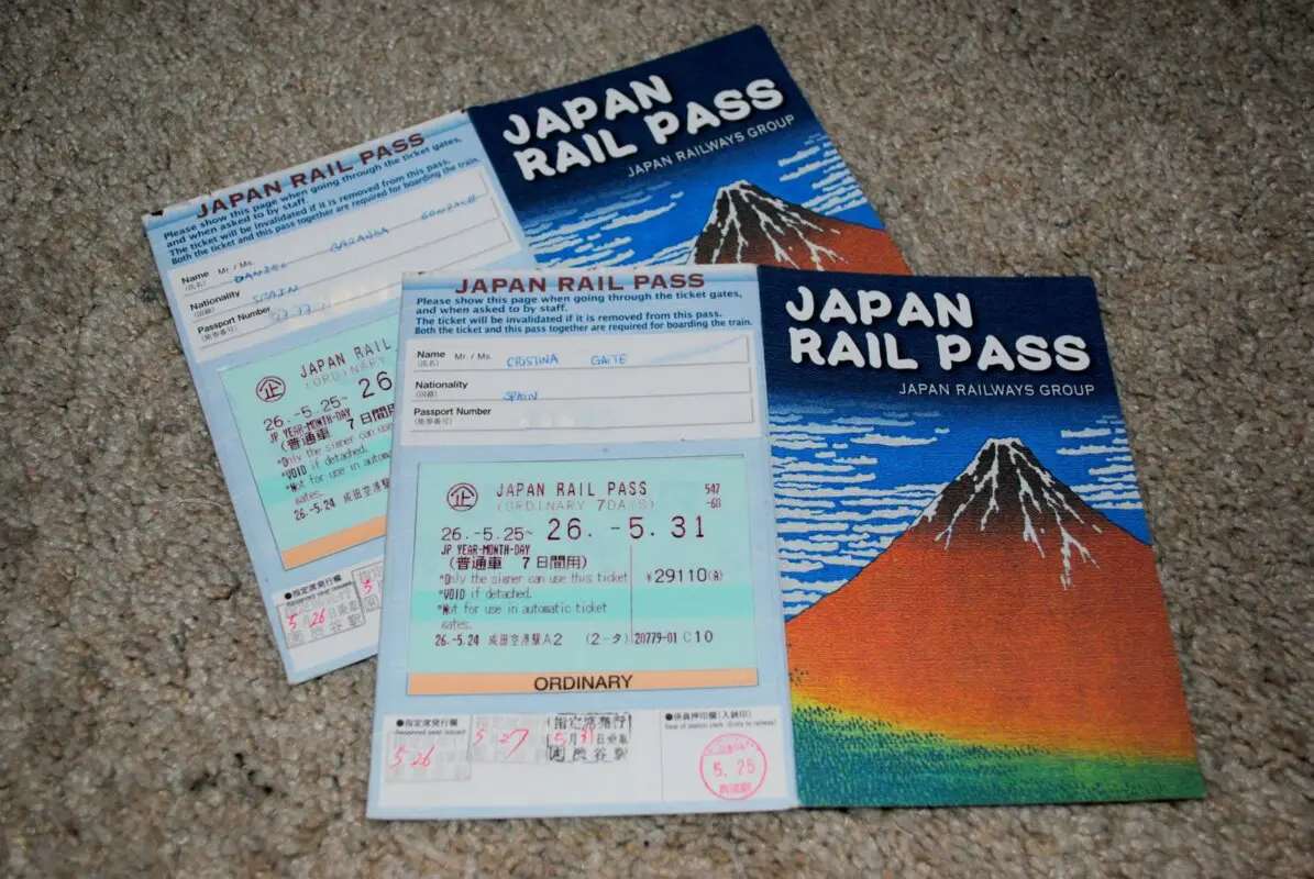 japan rail pass japón