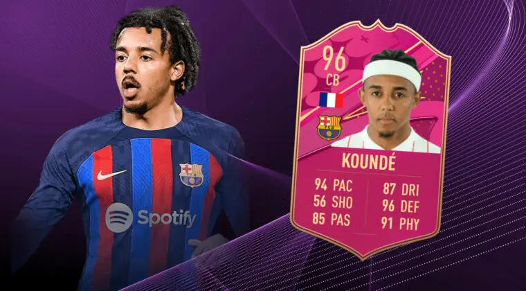 Imagen de FIFA 23: ¿Merece la pena Jules Koundé FUTTIES? (Jugador SBC)