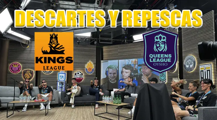 Imagen de Kings League y Queens League: Estos son todos los descartes y repescados antes del siguiente Draft