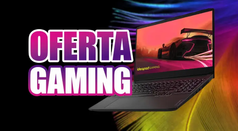Imagen de Lenovo Portátil Gaming IdeaPad 3 Gen 6 con 150 euros de decuento