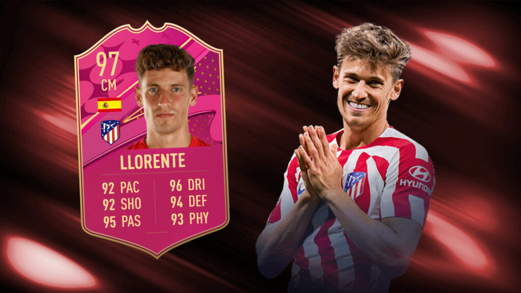 marcos llorente futties sbc portada fifa 23